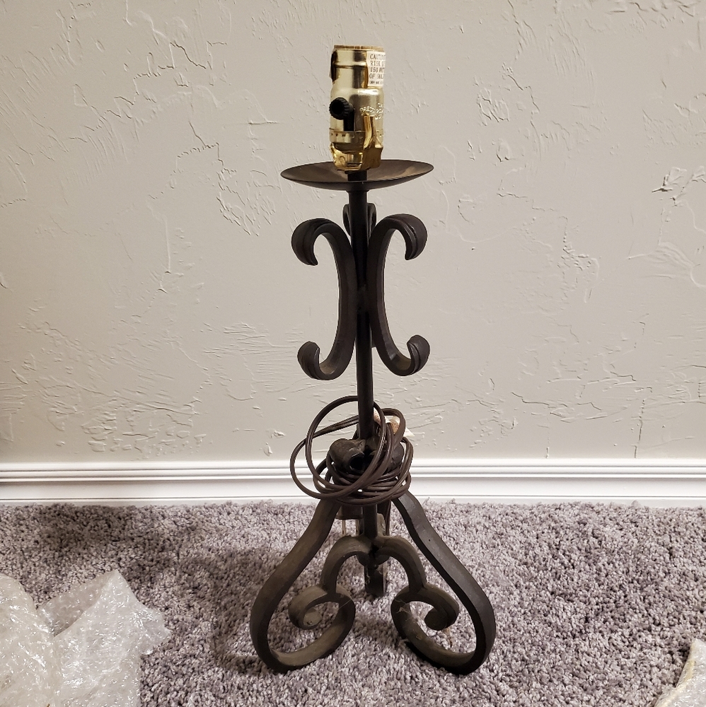 Iron lamps